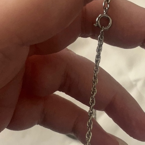 Silver Locket, Silver Chain - Picture 4 of 5